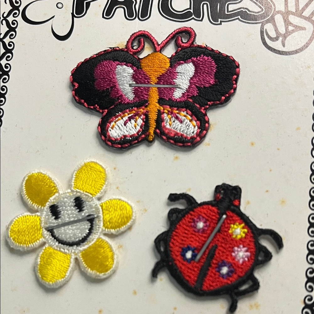 Colorful Iron-On Patches Set - Picture 2 of 5